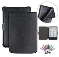 KOŽENÉ POUZDRO PRE PocketBook TOUCH LUX 5/4 PB 628/627 + STYLUS