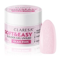 Claresa Nail Builder Gel 12g Glam Pink