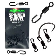 KORDA SPINNER SWIVEL obratlík na kapry, veľkosť 11