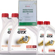 Castrol GTX 10W40 A3/B3 MB 229.1 VW 505.00/505.01 FIAT 9.55535 D2 10L