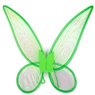 Fairy Wings FAIRY ELF WIZARD Cosplay outfit Zelený hologram