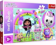 PUZZZLE CAT HOUSE GABI WESOŁA GABI TREFL 24MAXI 3+