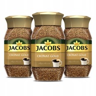 Jacobs Cronat Gold Instantná káva 3x200 g