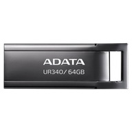 ADATA FLASHDRIVE UR340 64GB USB 3.2 ČIERNA