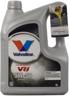 VALVOLINE VR1 RACING 5W50 SYNTHETIC API SL 8L