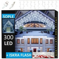 ICOPLE 300 LED VONKAJŠIE OSVETLENIA NA VIANOČNÝ STROMČEK + BLESK