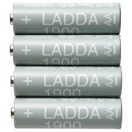 BATÉRIE IKEA LADDA 1900 mAh HR06 AA 4 KS