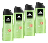 Sprchový gél Adidas Active Start 3v1 4x400ml