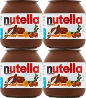 Nutella Ferrero čokoládovo-orieškový krém 600g x4