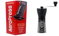 AeroPress Original Kávovar 100 ks filtrov + Hario Mini Slim mlynček