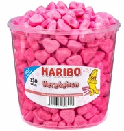 Haribo srdiečka marshmallow s príchuťou čerešne 330 kusov 1