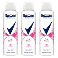 REXONA Pink Blush Antiperspirant Dámsky 3x150 ml