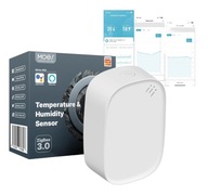 ZigBee 3.0 snímač teploty a vlhkosti Tuya Moes ZSS-S01-TH-C-MS