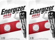 Špeciálna batéria Energizer 3V CR2032 4 ks