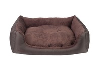 amiplay Obdĺžniková posteľ Aspen Sofa XXL Brown