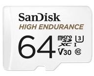 MONITOR SanDisk HIGH ENDURANCE microSDXC 64GB V30