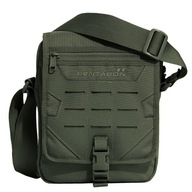 Taška cez rameno Pentagon Messenger MOLLE/PALS 2,8l - RAL 7013