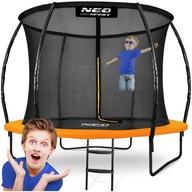 PROFILOVANÁ ZÁHRADNÁ TRAMPOLÍNA 10FT/312CM S VNÚTORNOU SIEŤOU NEO-SPORT