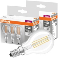 Sada 6x LED žiarovky P40 E14 4W 40W Osram 4000K