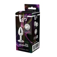 Dream Toys Gleaming Love Silver Plug Anal Plug Small