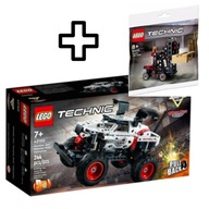 LEGO TECHNIC MONSTER JAM MUTT DALMATIAN 42150 + Vozík LEGO Technic ZDARMA