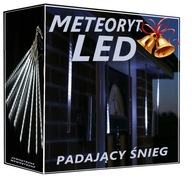 PADAJÚCI SNEH CILS LED METEORIT 80 CM STUDENÝ SMD