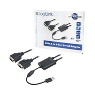 LogiLink Adapter USB 2.0 na 2x sériový port