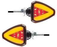 2x SCHVÁLENIE MOTOROVEJ LED BRZDOVÉHO SVETLA SVETLA