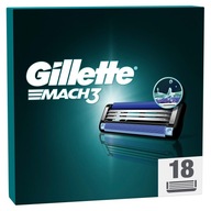 Náhradné žiletky Gillette Mach3 náplne 18 ks