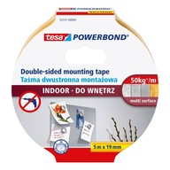 Vnútorná montážna páska Tesa Powerbond 5 m x 19 mm