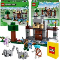 LEGO MINECRAFT 21261 Vlčia pevnosť HRAD Postavičky pevnosti Kostlivci Vlci