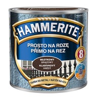 Hammerite farba Hammer hnedá 0,25L