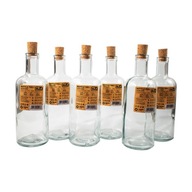 Trend Glass Eco sklenená fľaša 6x700 ml