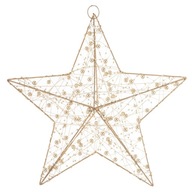 LED ZÁVĚSEK GOLD STAR