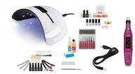 NAIL KIT SUN GEL HYBRIDS LAMP 48W