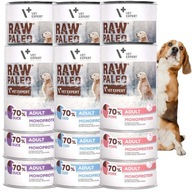 RAW PALEO ZMES CHUTÍ VLHKÉ KRMIVO PRE PSA 12x400G