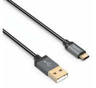 Hama kábel USB - USB C Elite 0,75m kovový