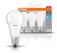 LED žiarovka 13W = 100W E27 studená 4000K OSRAM 3ks