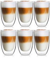 Termopoháre na kávu, latte a čaj, 6x 350ml