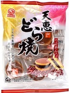 Tenkei Seika JAPONSKÉ mini sušienky Dorayaki Anko pasta, 160g