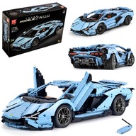 Mold King 13056 hyper car Modré lambo bloky