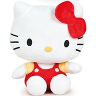 HELLO KITTY červený a žltý plyš 15 cm