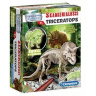 Clementoni Vedecká zábava Triceratops fluo