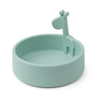 Vyrobené Deer Peekaboo Raffi Blue Silicone Bowl