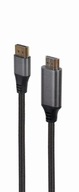 Adaptér Gembird CC-DP-HDMI-4K-6, 1,8 m, DisplayPort na HDMI, čierny