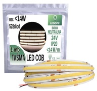 COB LED pás 24V 528 diód 14W na 1m NEUTRAL PRO