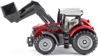 Traktor Massey Ferguson s čelným nakladačom Siku