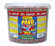 TROPICAL Pond Pellet Miešané Koi kapry 700g