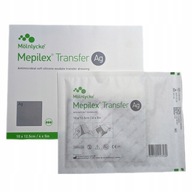 Mepilex Transfer Ag 10x12,5cm antibakteriálny obväz so striebrom