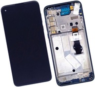 Modrý rám LCD displeja Motorola Moto G8 Power XT2041